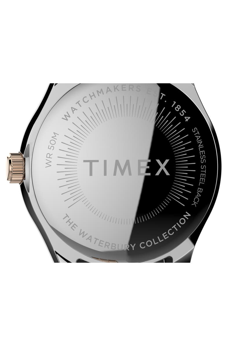 Timex<sup>®</sup> Waterbury Legacy Bracelet Watch, 34mm, Alternate, color,