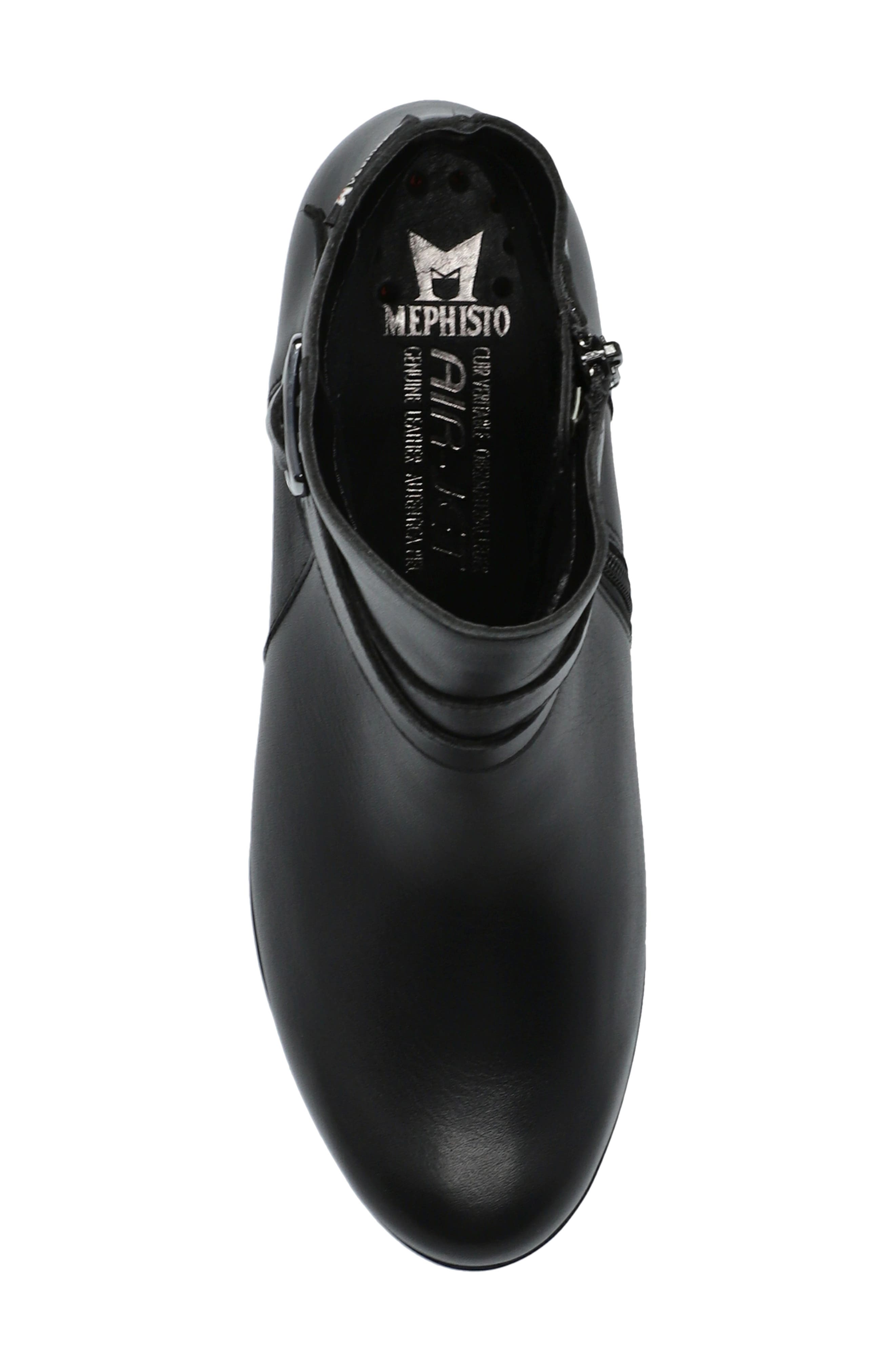 Mephisto Avril Zip Wedge Bootie, Alternate, color, 