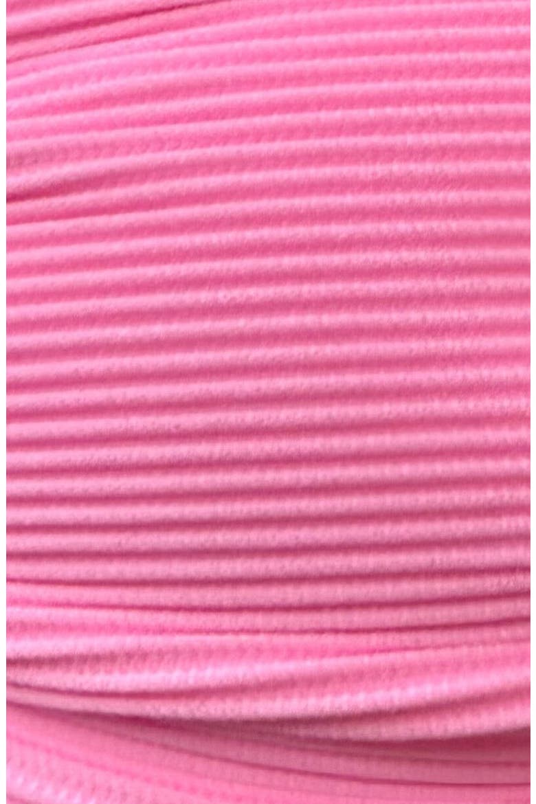 Strapless Bandeau Bikini Top, Alternate, color, TAFFY PINK