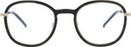 Saint Laurent 49mm Round Sunglasses