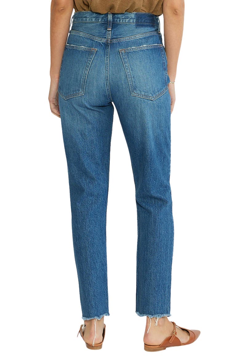 Marcella Ripped Organic Cotton Slim Jeans, Alternate, color, CEDAR BREAKS