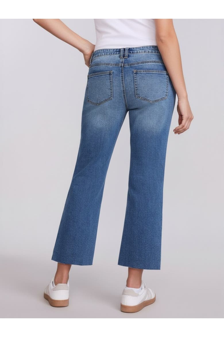 Under the Belly Wide Leg Crop Jeans, Alternate, color, Echo Wash