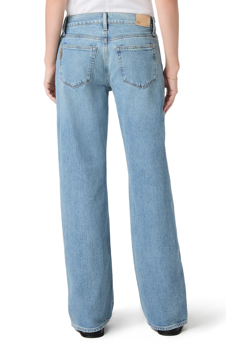 PAIGE Dana Low Rise Relaxed Straight Leg Jeans, Alternate, color, Sepulveda