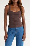 Reformation Trish Ruched Tank