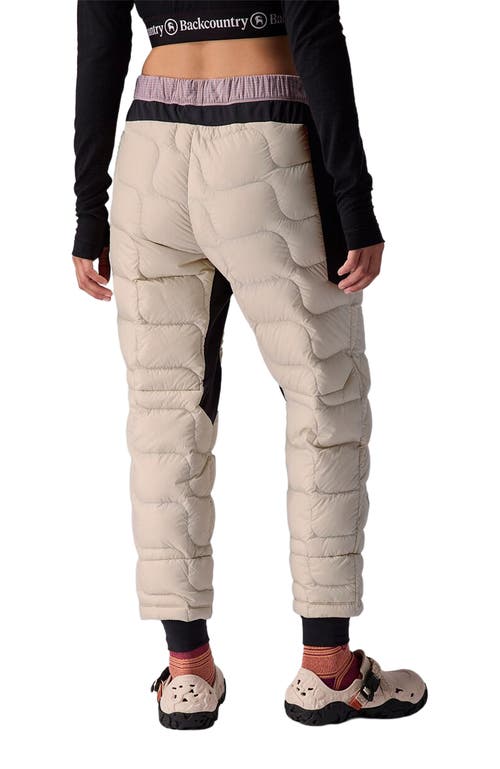 Backcountry Waas Allied Down Pant In Gray