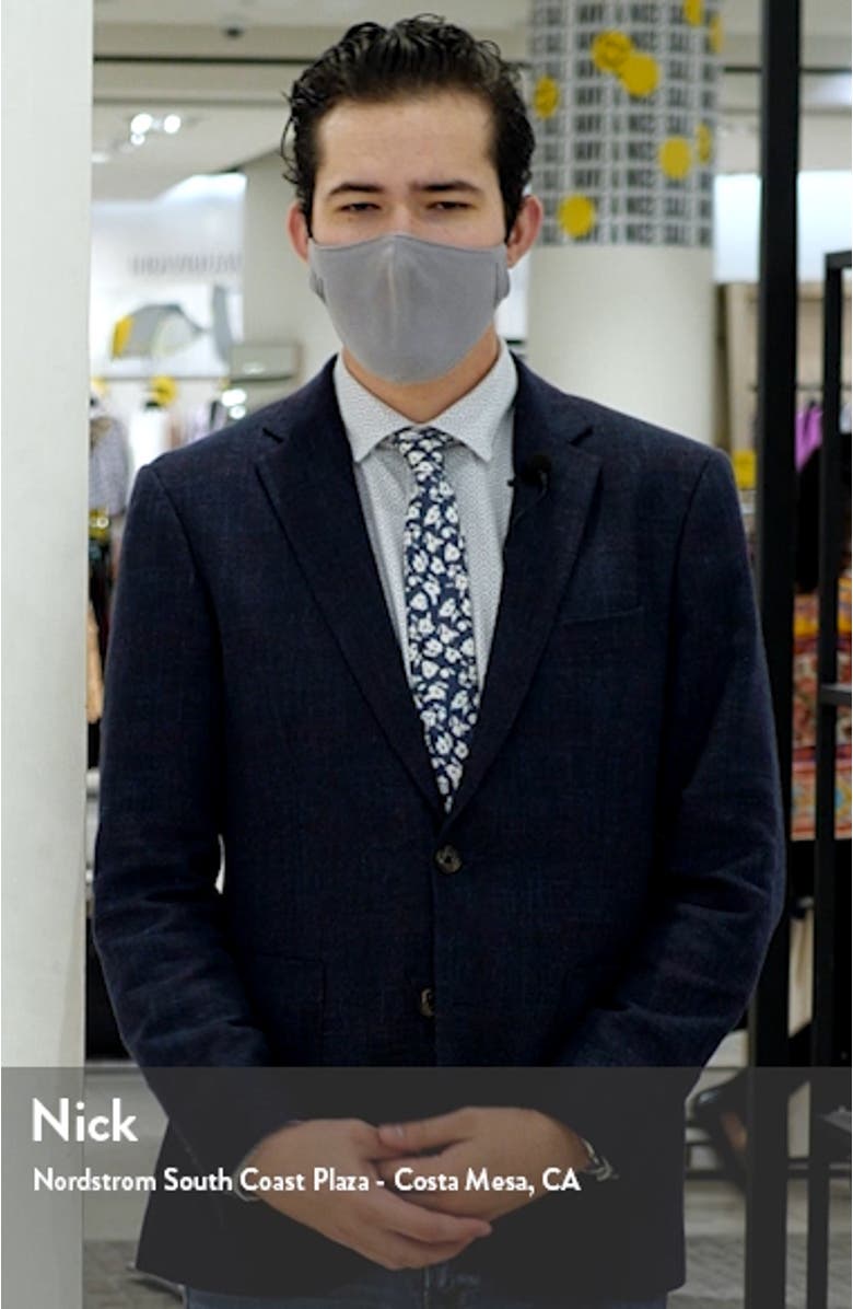 Beaded V-Neck Lace Gown, sales video thumbnail