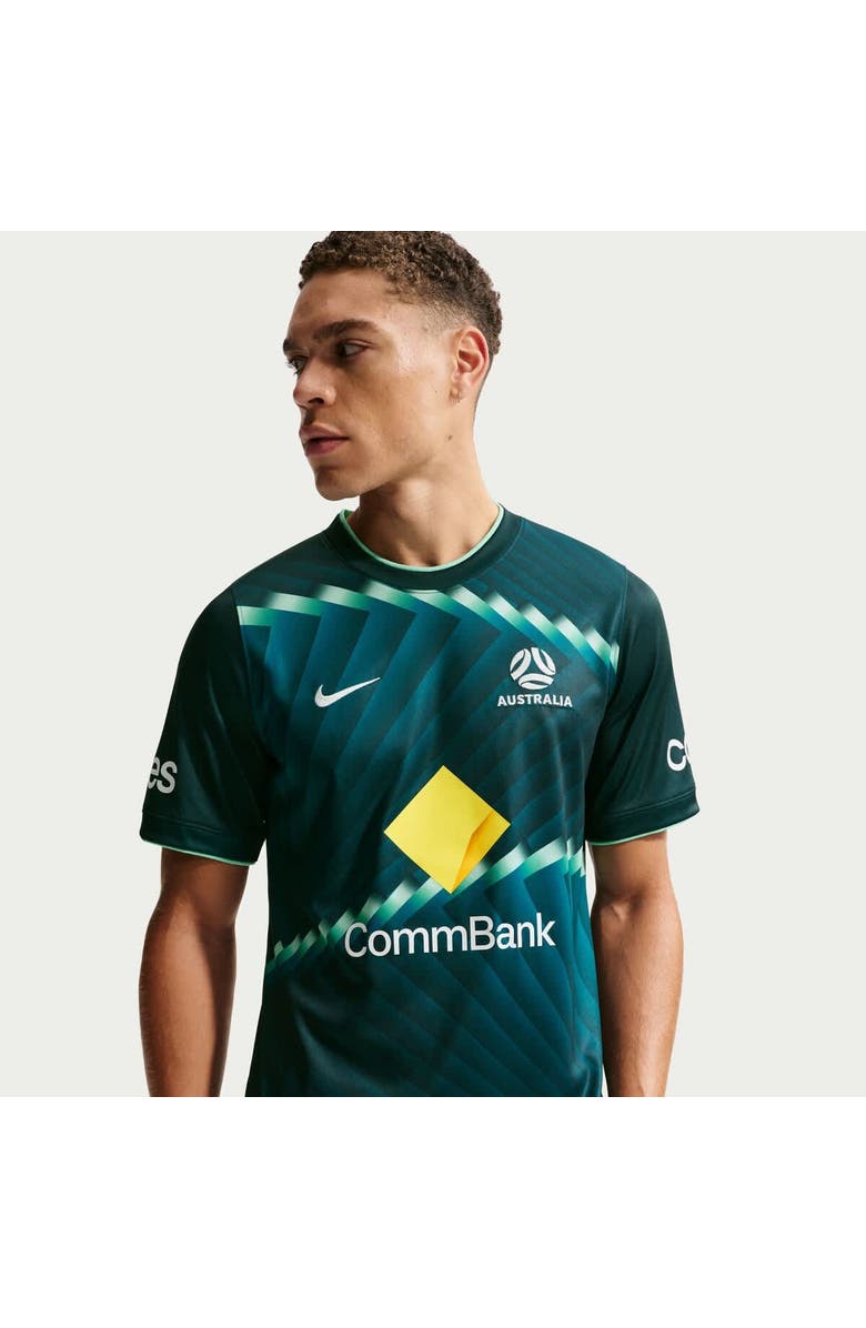 Nike Men's Nike Green Australia National Team 2026 Academy Pro Pre-Match Top, Alternate, color, Green