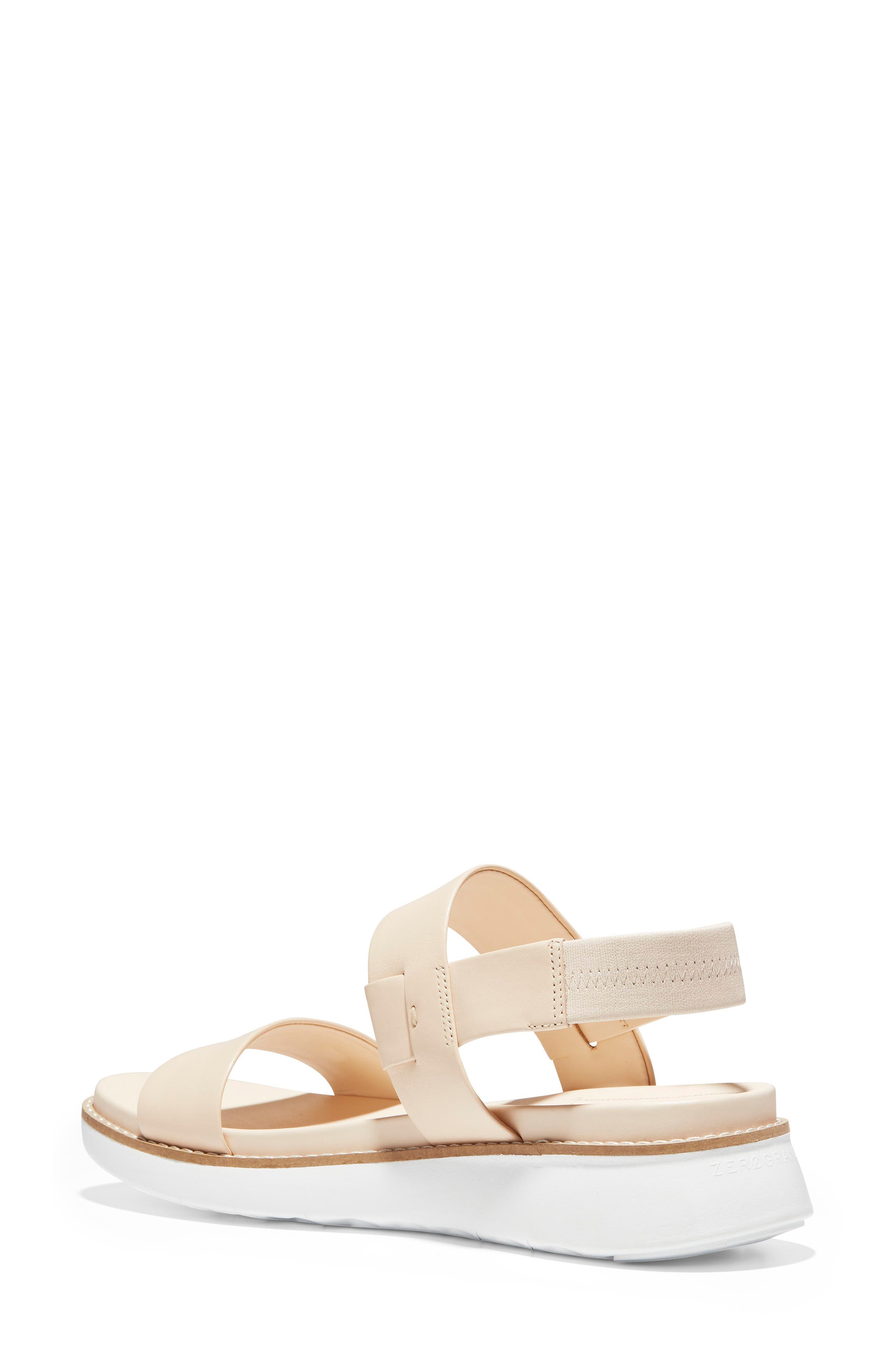 ZeroGrand Double Band Sandal, Alternate, color, BRAZILIAN SAND LEATHER