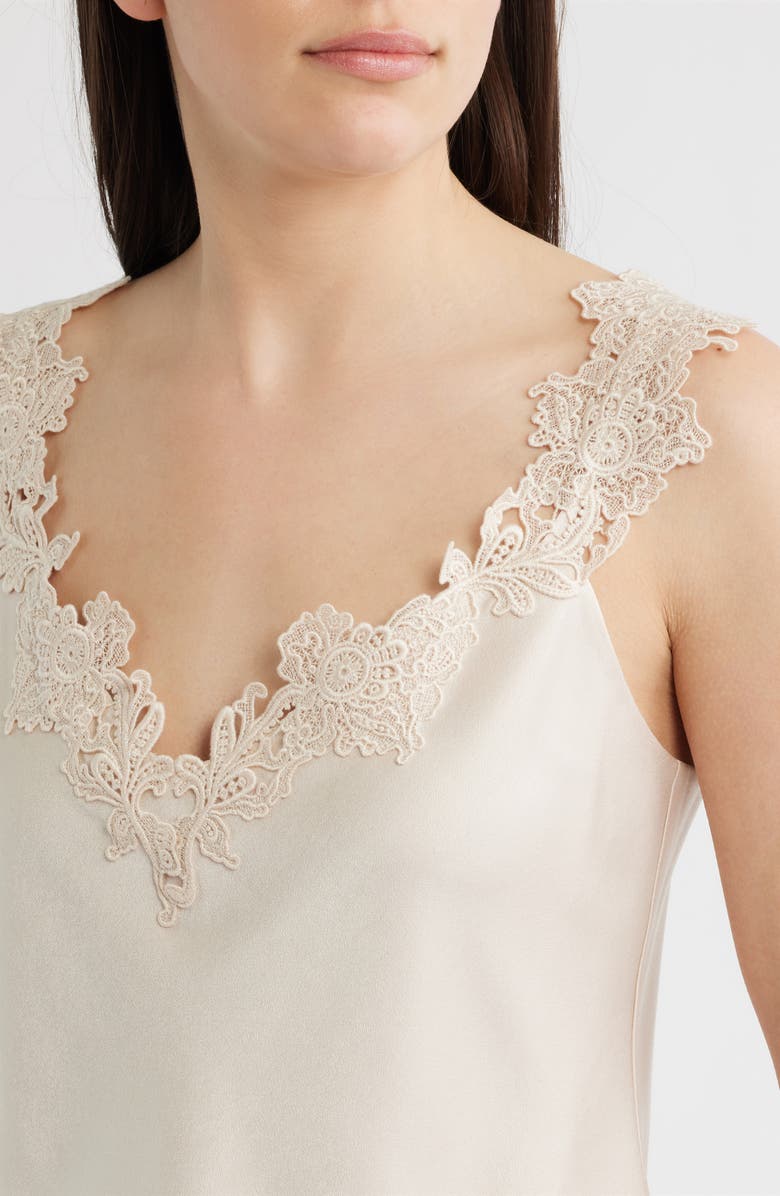 KOBI HALPERIN Faye Embroidered Sleeveless Top, Alternate, color, Antique
