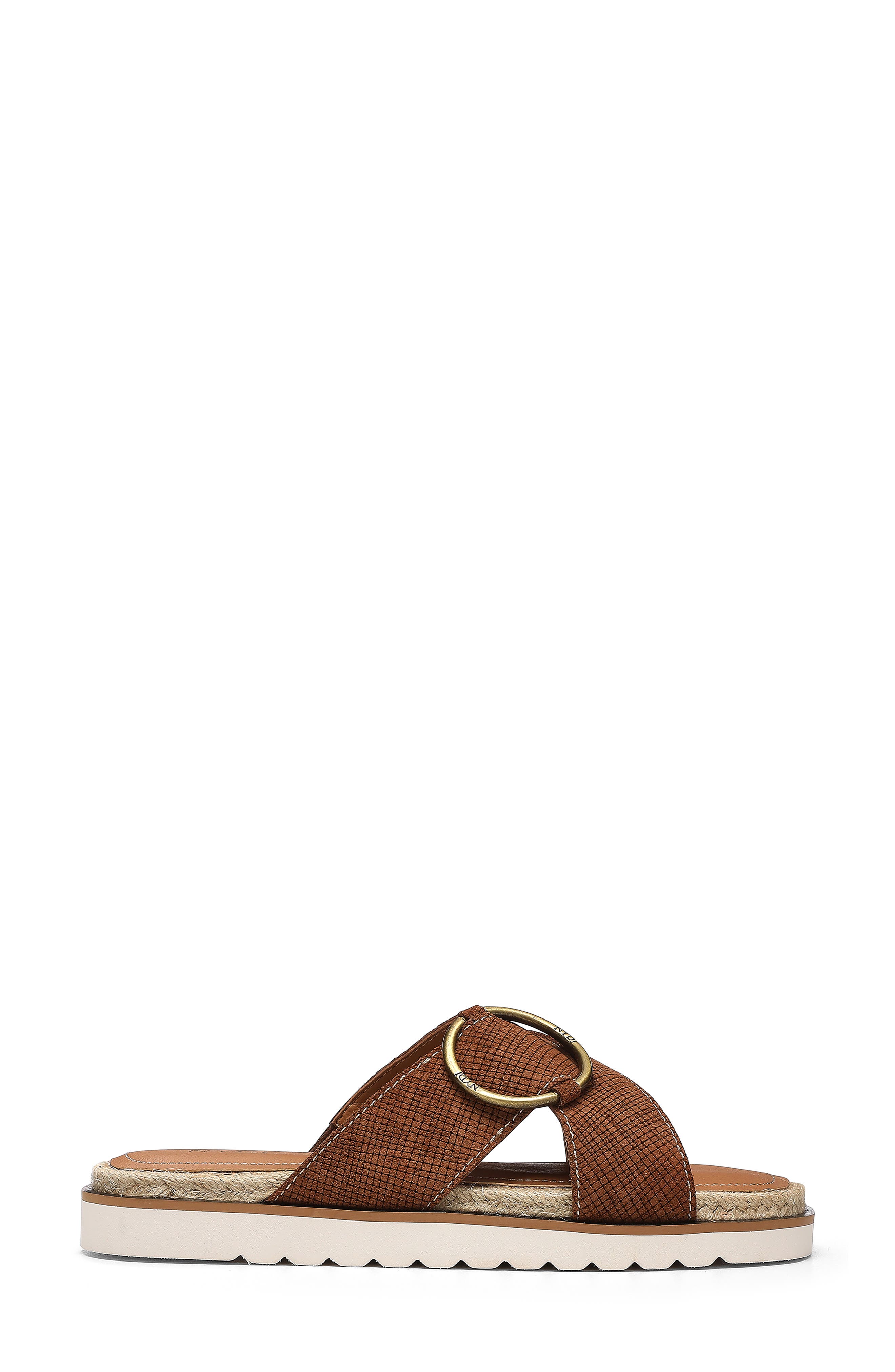 Ross Slide Sandal, Alternate, color, SADDLE