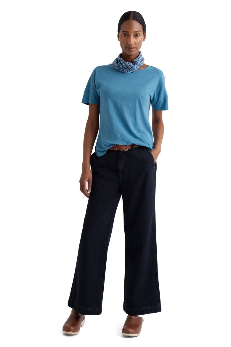 Bryher View Organic Cotton T-Shirt, Alternate, color, MINNOW