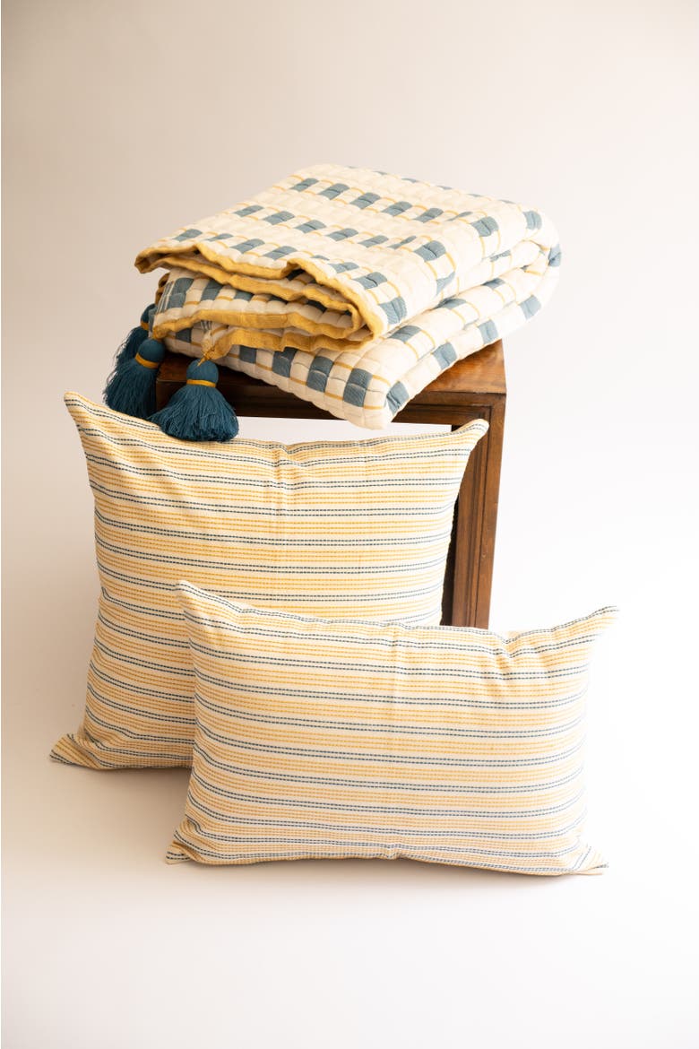 Handwoven Sujani Throw, Alternate, color, Indra