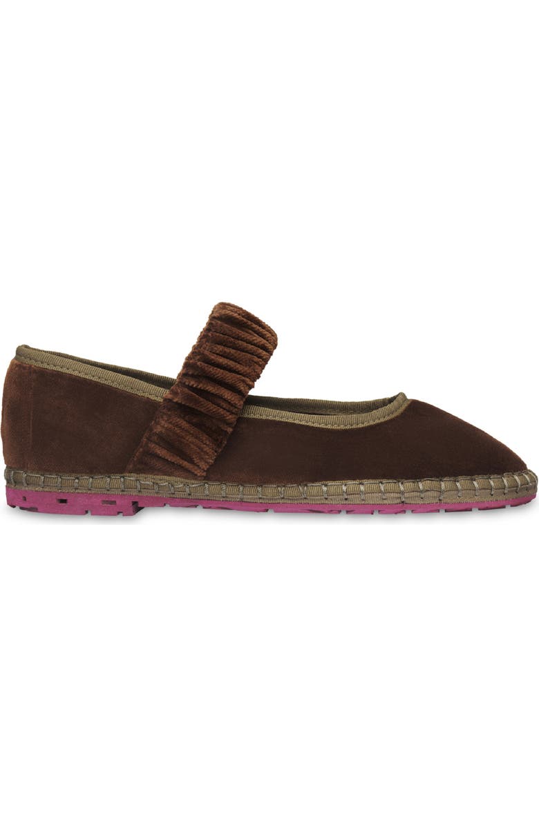 Flabelus Mafalda Mary Jane Flat, Alternate, color, Ulla