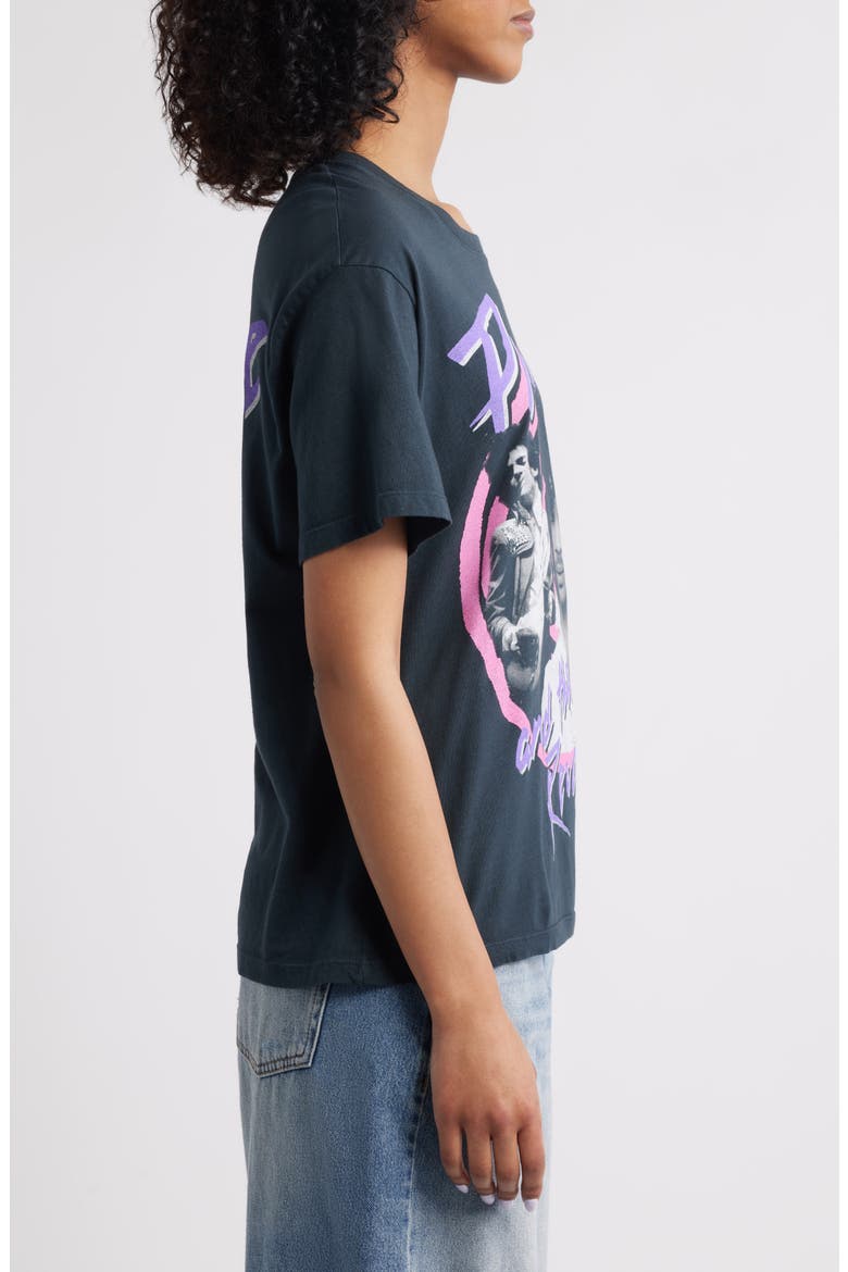 Prince Let's Go Crazy Cotton Graphic T-Shirt, Alternate, color, VINTAGE BLACK