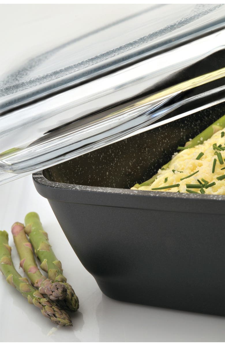 BergHOFF Scala 16.5" x 9.75" Roasting Pan, Alternate, color, Black