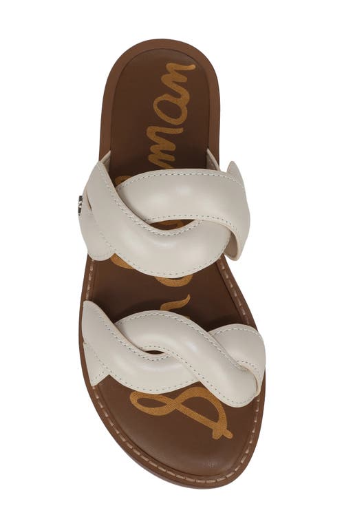 Shop Sam Edelman Hellen Slide Sandal In Modern Ivory