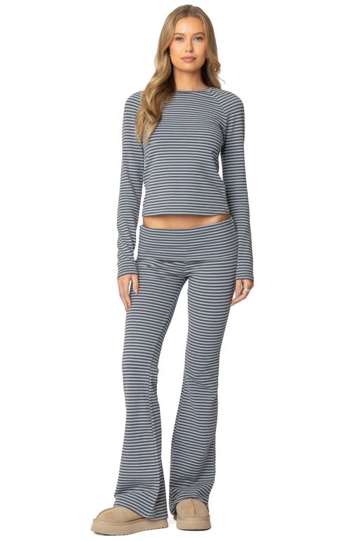 EDIKTED EDIKTED KAELI STRIPE FLARE PANTS 