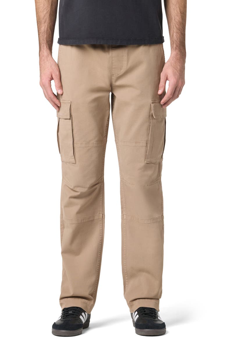 Hudson Jeans Stretch Cotton Cargo Pants, Main, color, Taupe