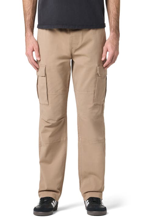 Stretch Cotton Cargo Pants