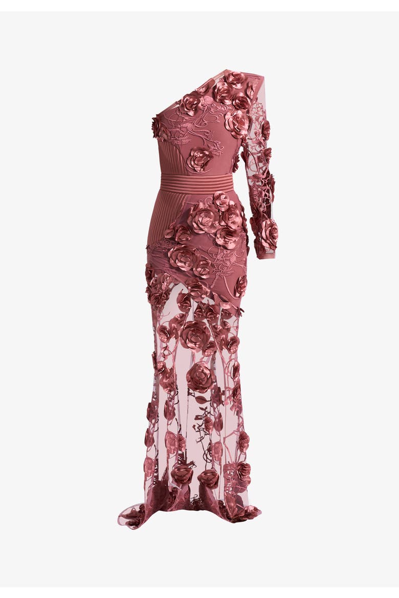 I Found Love Gown, Alternate, color, ASH ROSE