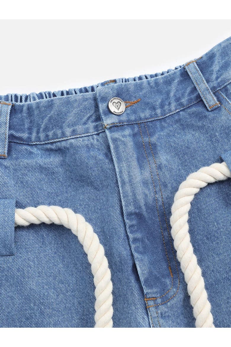 Super Baggy Barrel Jeans, Alternate, color, Light Blue