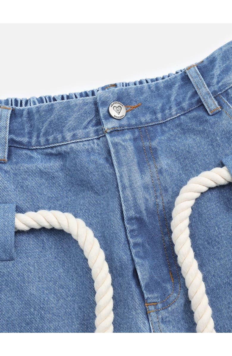 AELFRIC EDEN Super Baggy Barrel Jeans, Alternate, color, Light Blue