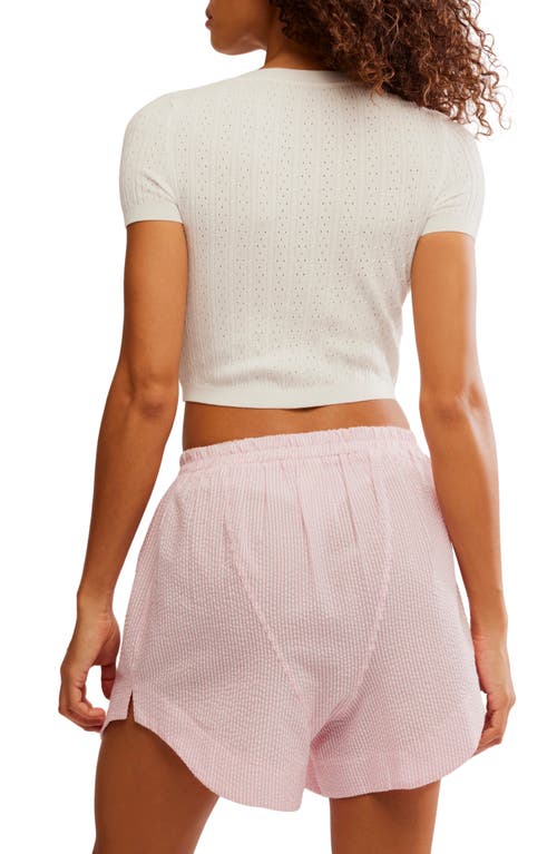 Shop Free People Cassie Crop Cardigan In White