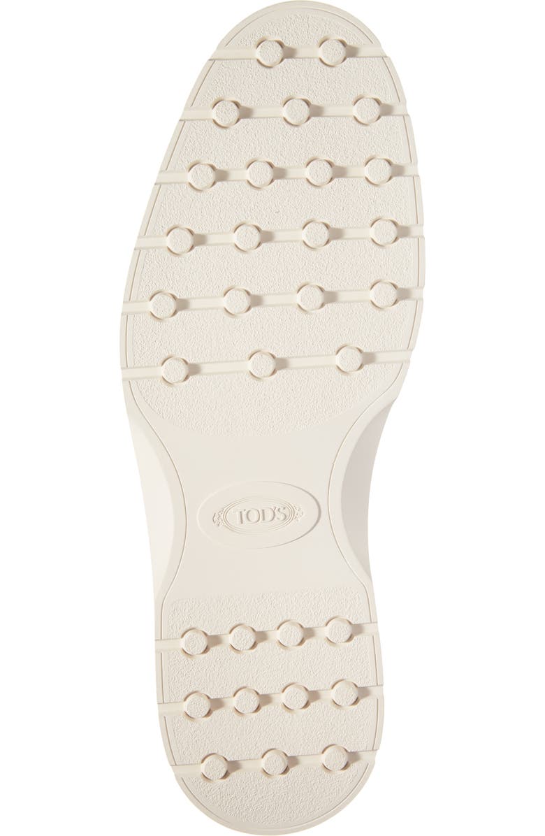 Tod's Monogram Loafer, Alternate, color, Creta Chiaro