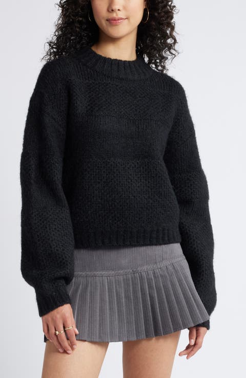 Textured Relaxed Sweater