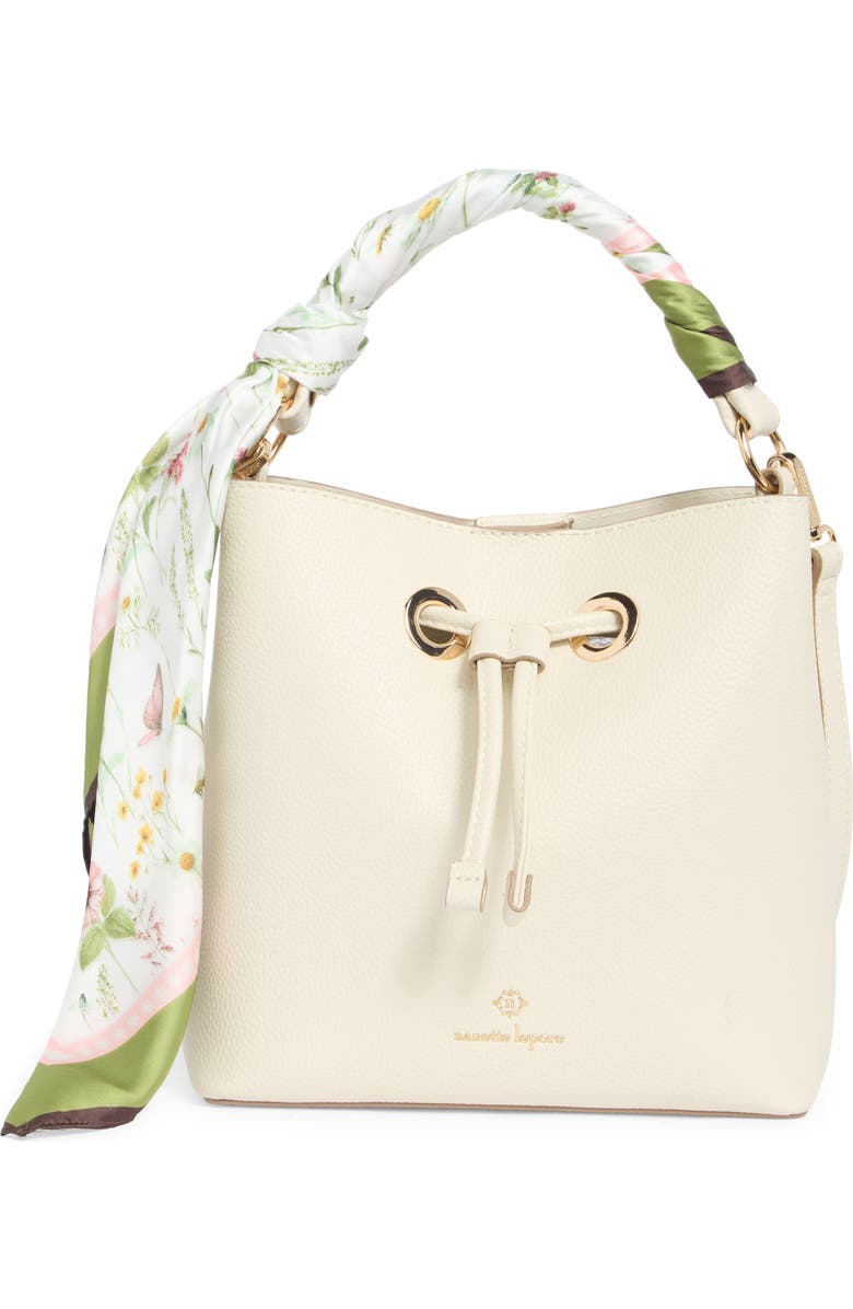 Nanette Lepore Convertible Bucket Bag, Main, color, Rice-Sanctuary Garden