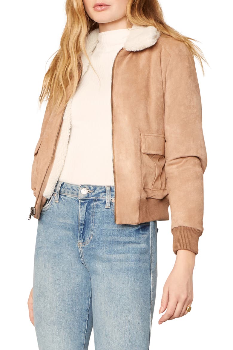 Miley Reversible Bomber Jacket, Main, color, SIENNA