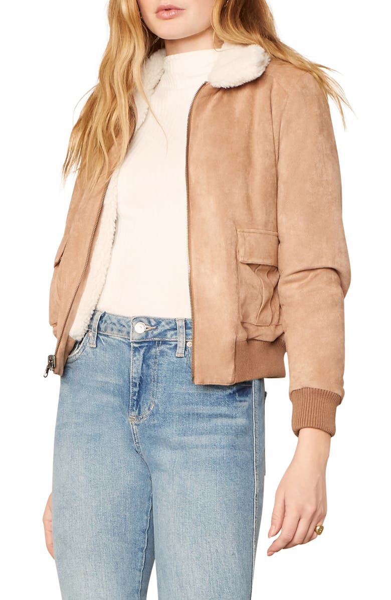 cupcakes and cashmere Miley Reversible Bomber Jacket, Main, color, 