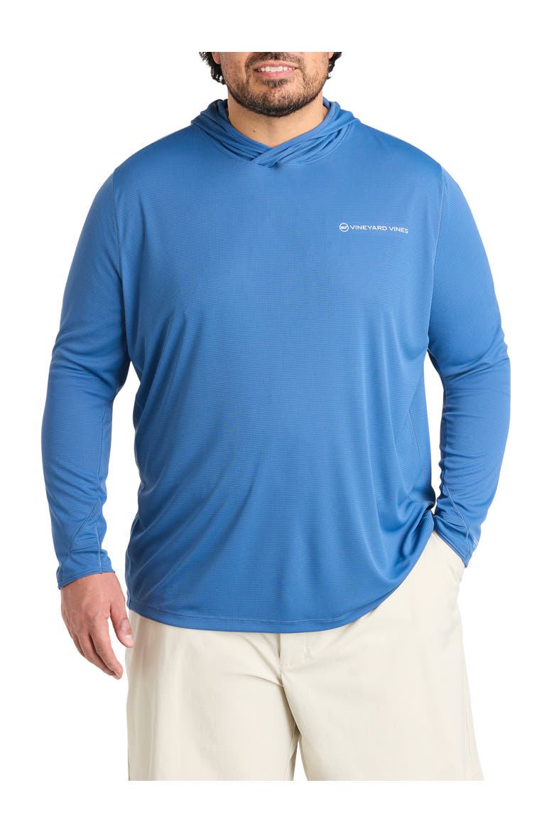 Big & Tall Sun Tech Hoodie, Main, color, MOONSHINE CATIONIC