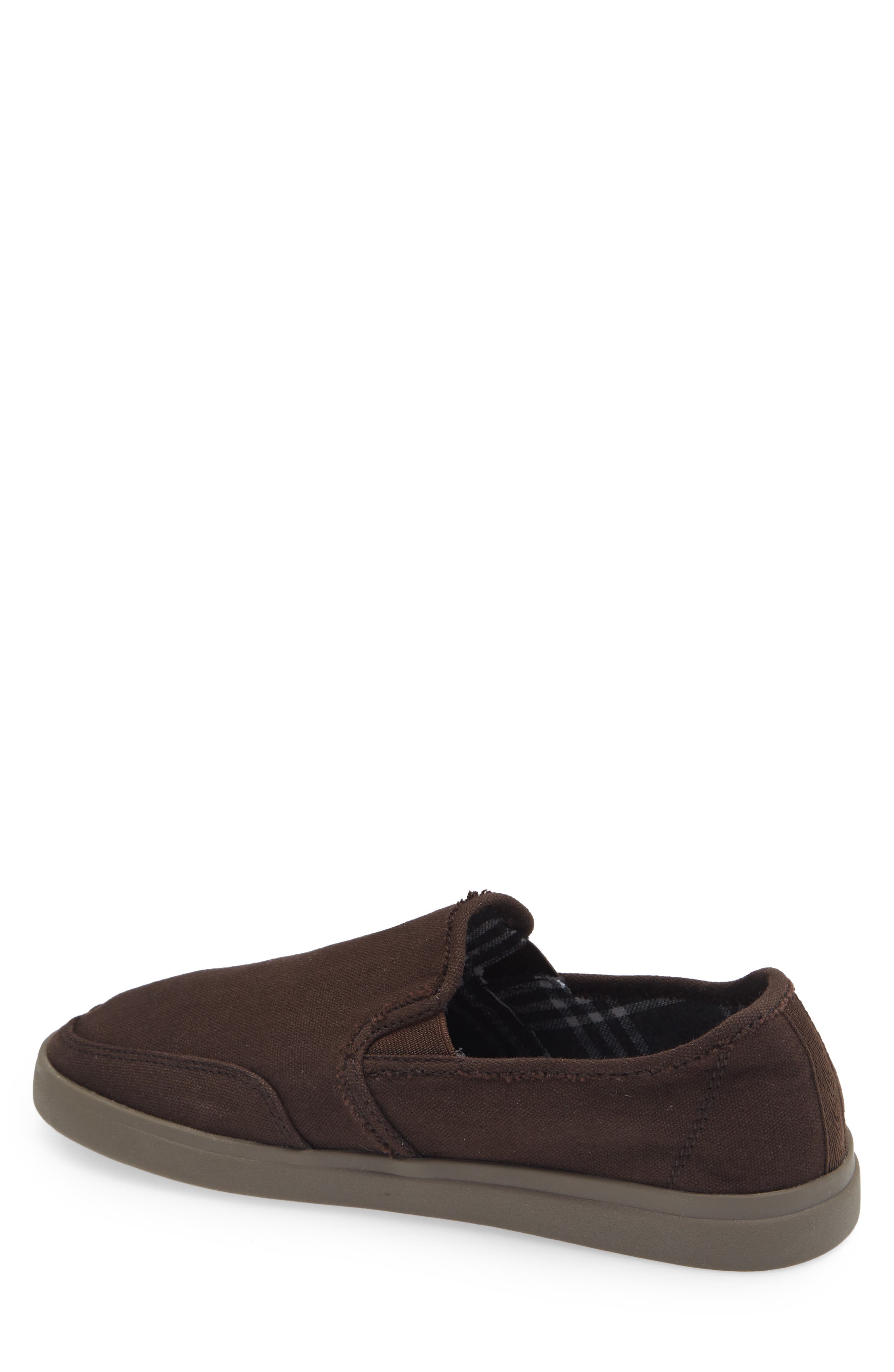 Vagabond Slip-On Sneaker, Alternate, color, DARK BROWN
