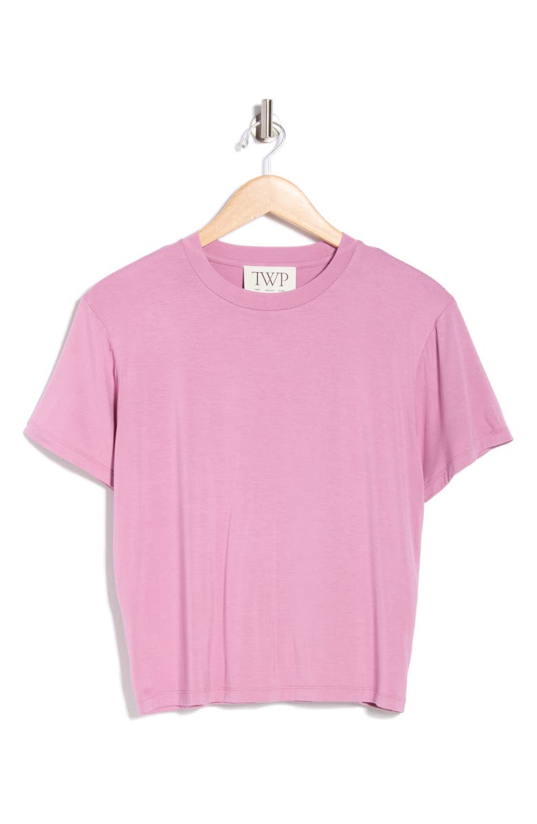 TWP His Crewneck T-Shirt, Alternate, color, Lilac