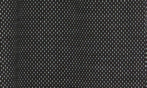 Max Studio Sailor High Waist Wide Leg Pants In Black/ivory Pin Dot