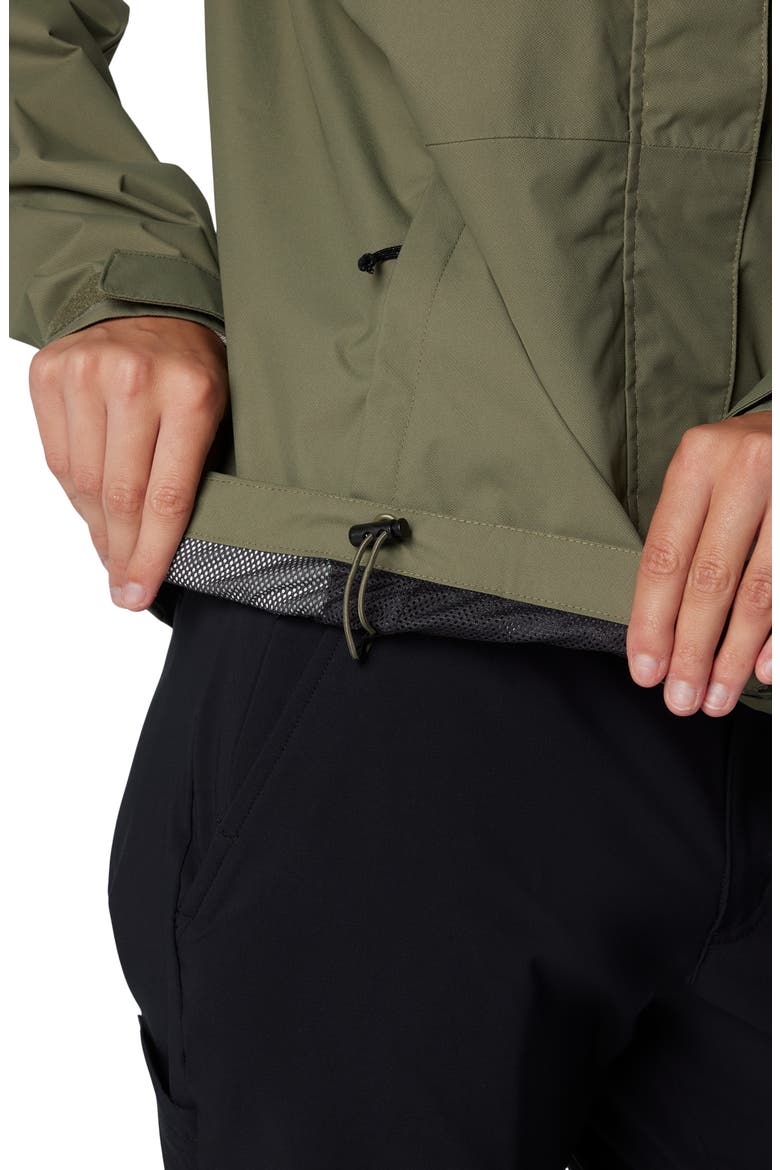 Hikebound II Waterproof Jacket, Alternate, color, STONE GREEN