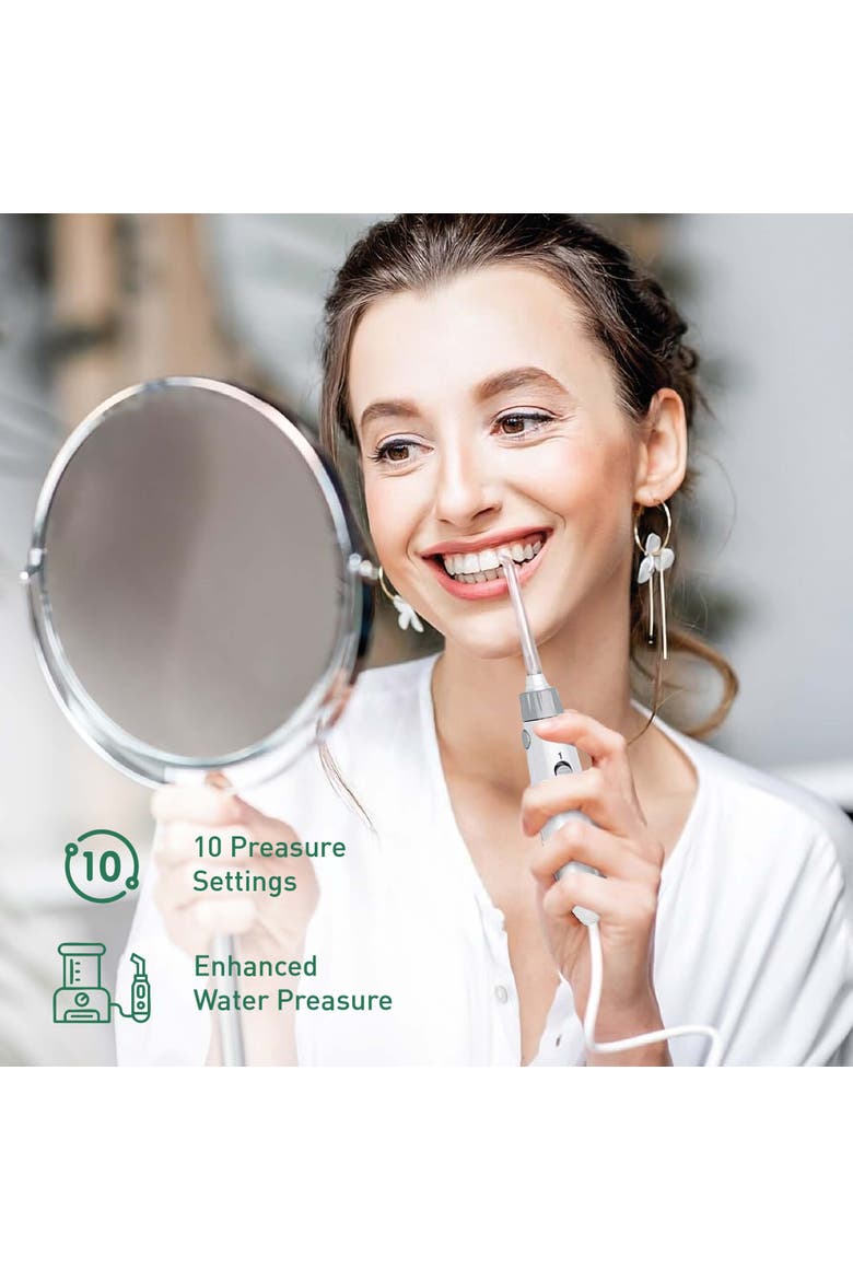 Smile Pro Bundle Professional Oral Irrigator + Rotary Toothbrush, Alternate, color, Multicolor