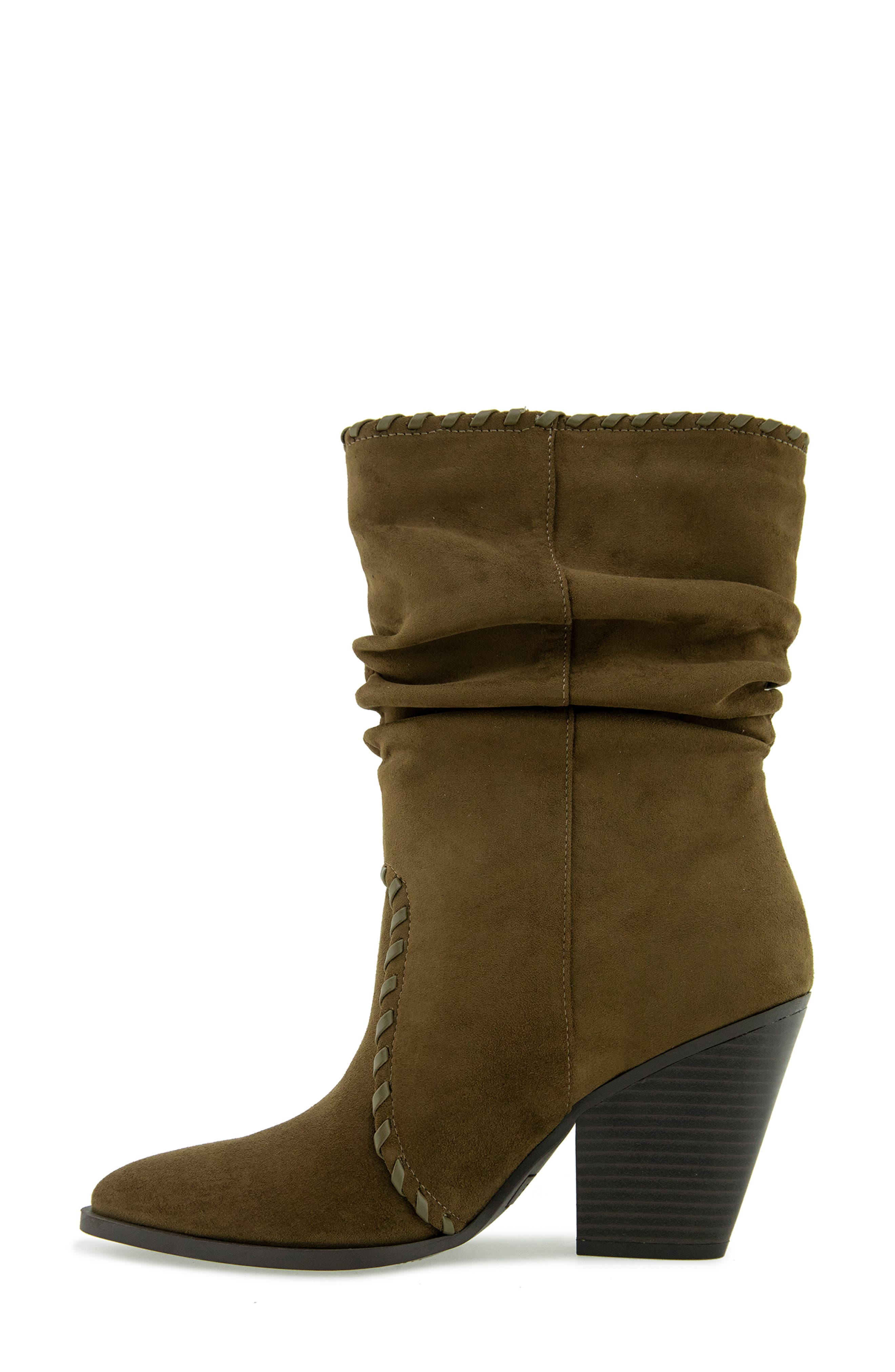 Windy Slouch Bootie, Alternate, color, ARMY GREEN