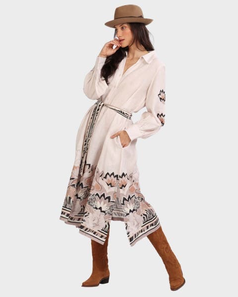 Tunic Lotus Tiger