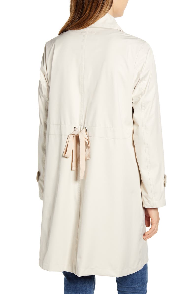 Bernardo Single Breasted Raincoat, Alternate, color, 