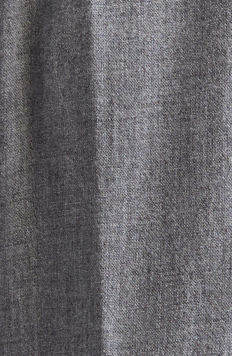 TOTEME Fluid Pleated Trousers, Alternate, color, Mid Grey Melange