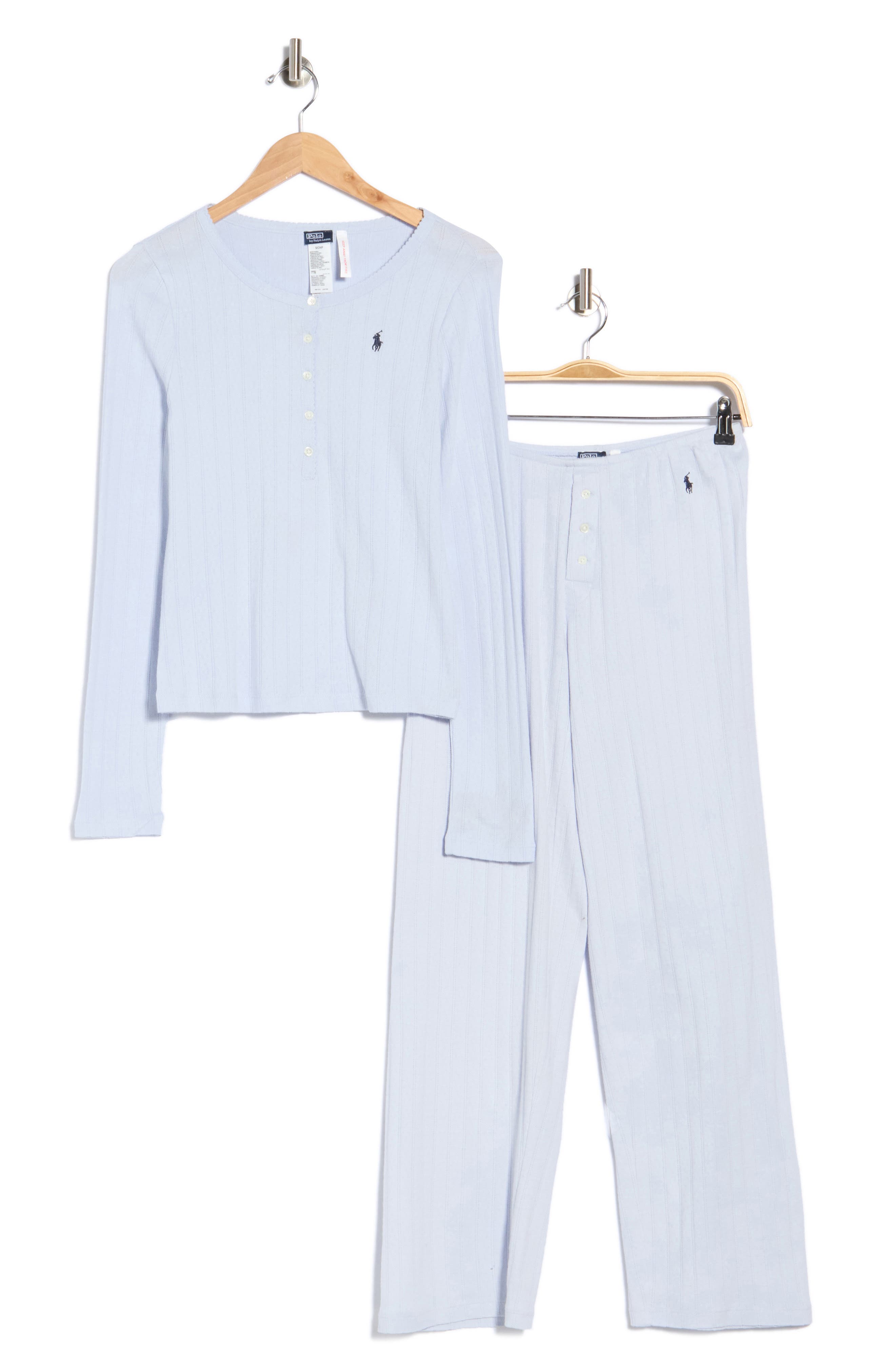 Henley Cotton Pajamas