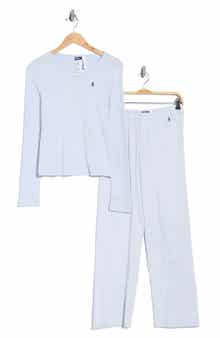Henley Cotton Pajamas