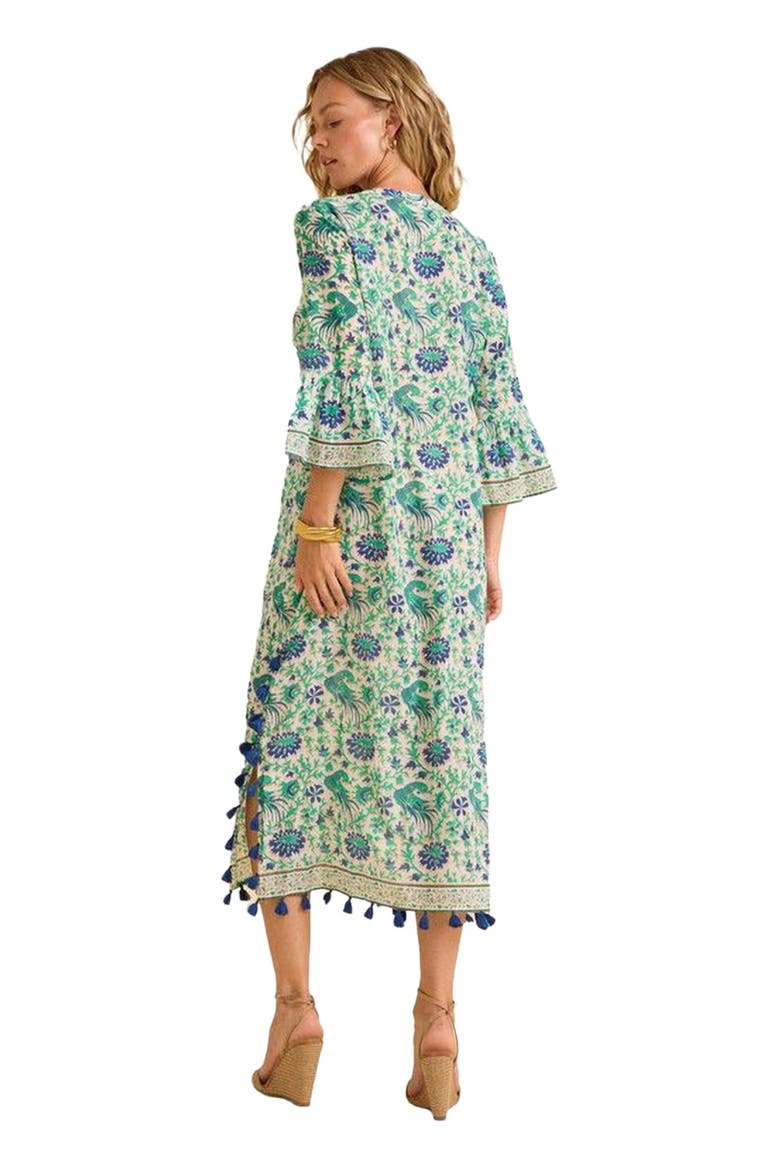 Sarina Kaftan, Alternate, color, Goa Print