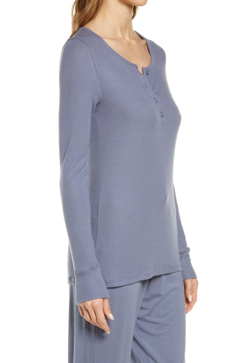 Lounge Henley Tee, Alternate, color, FOLKSTONE GRAY