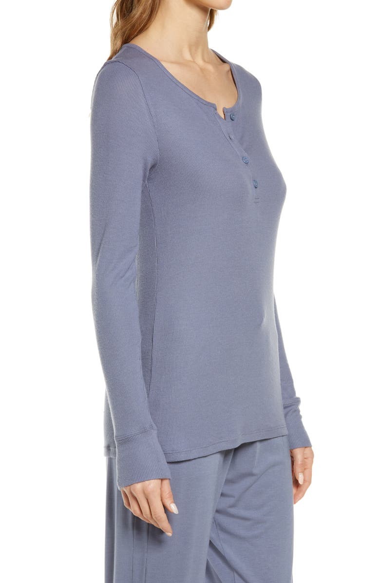 Tommy John Lounge Henley Tee, Alternate, color,