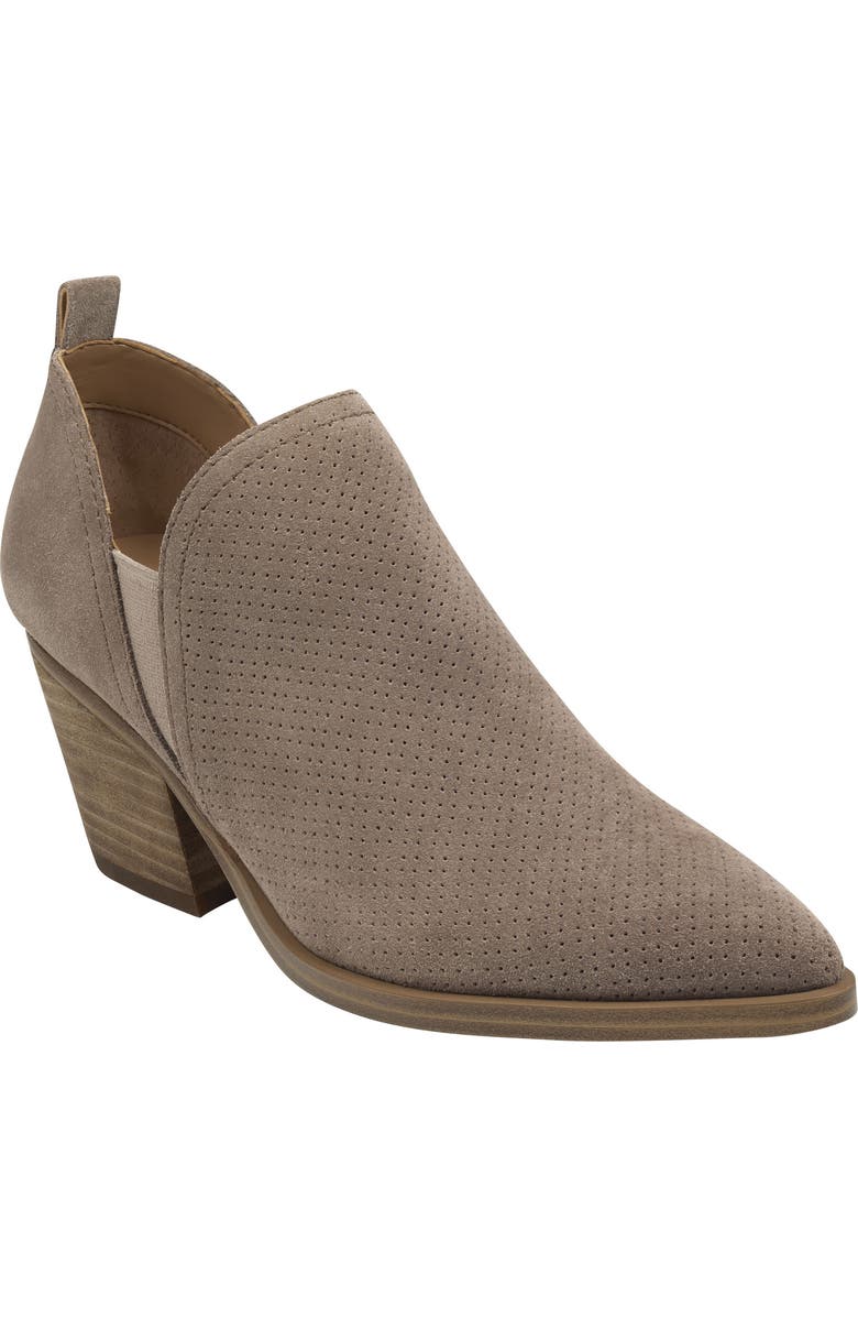 Marc Fisher LTD Dalar Bootie, Main, color, Taupe Suede