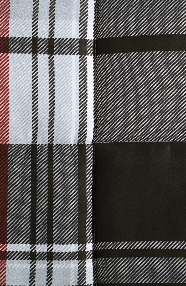 Eddie Bauer Normandy Plaid Comforter & Sham Set, Alternate, color, Black Red