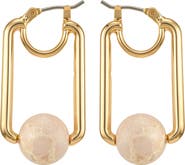 GUESS Gold-Tone Serpentine Drop Earrings